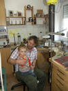 Ch. Mittermeier & Junior in der Goldschmiedewerkstatt in Deggendorf